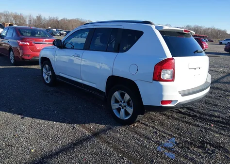 2013 Jeep Compass Sport from USA, damaged, VIN 1C4NJDBB4DD225559